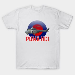 RAF Puma in RAF roundel T-Shirt